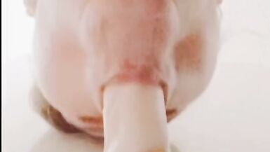 Horny milf deep throats and sucks it - 10 image