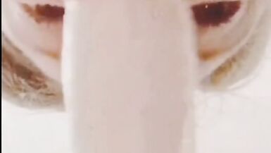 Horny milf deep throats and sucks it - 15 image