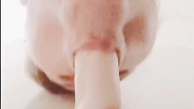 Horny milf deep throats and sucks it - 6 image