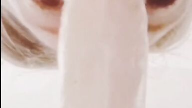 Horny milf deep throats and sucks it - 8 image