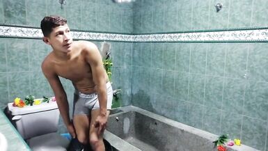 I FUCK A TRAMP I MAKE HIM VIRGIN AND SWALLOW HIS MILK - 3 image