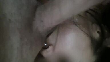 sucks me and droops fucking gets fucked and cum in her mouth and drinks it tastefully - 15 image