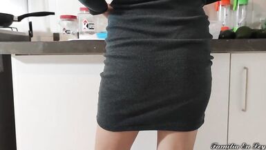 Unsatisfied Wife gets Fucked with her Father-in-law because her husband always works - 2 image
