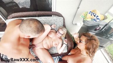 ¡¡¡¡CREAMPIED MILF POOLSIDE ORGY!!!! - 8 image