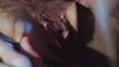 Stepmom and Stepdaughter play sex games on the bed! - 9 image