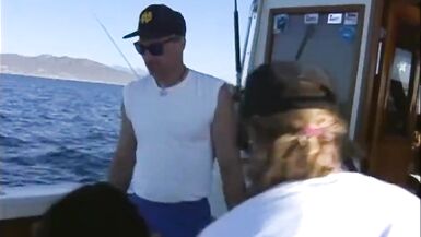 Great Fuck on the boat in the middle of the sea! - 3 image