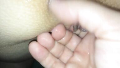 squirting bbw moglie ha fatto la mia mano bagnata closeup - 14 image