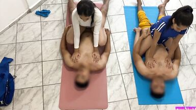 Couples Massage with Happy Ending Girlfriend exchange between Friends who changed their partners - 11 image