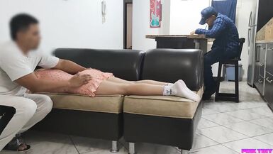 I like that my husband's friend gives me a massage because it excites me to put my hand next to my husband - 3 image