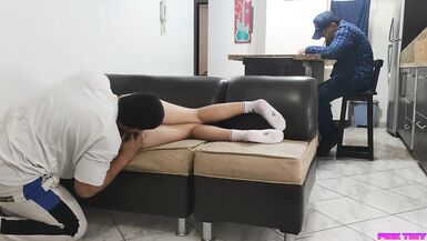 I like that my husband's friend gives me a massage because it excites me to put my hand next to my husband - 5 image