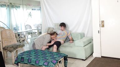My stepson pestered me with dirty jokes till I got so fed up that I fucked him - 5 image