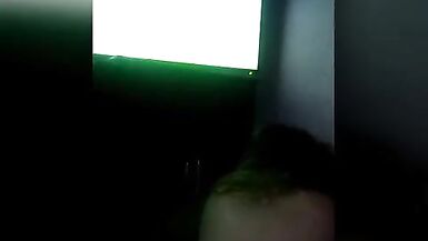 he loses his virginity watching the game of Spain Vs Germany 1-1 how nice to do this. Homemade video - 3 image