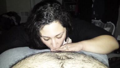 caliente esposa bbw da increíble POV mamada - 13 image
