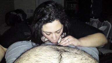 caliente esposa bbw da increíble POV mamada - 3 image
