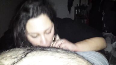 caliente esposa bbw da increíble POV mamada - 8 image