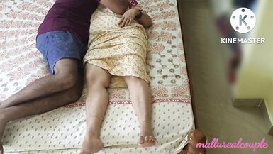 Mallu wife fucking hard in bed - 2 image