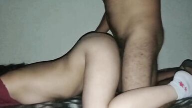 My cousin convinces me to put my penis in her, my ass moves well - 5 image