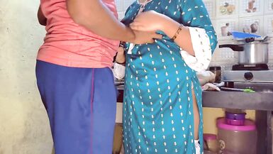 Indian stepsister got caught while video call with her bf