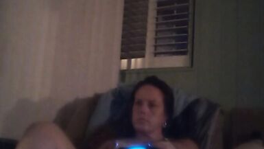 Little by little I take off my mini dress and panties while smoking and playing Fortnite - 12 image