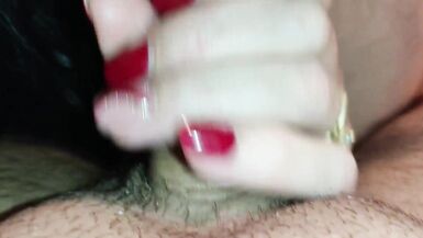 Amateur MILF Wife POV Blowjob Cum in Mouth - 15 image