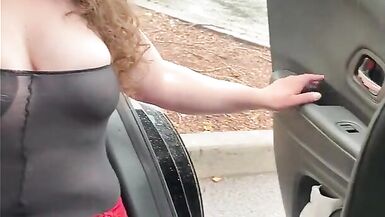 Playing in Public with a Lovense Lush Remote Control Sex Toy - 12 image