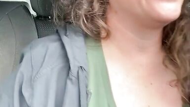 Playing in Public with a Lovense Lush Remote Control Sex Toy - 3 image