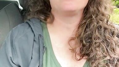 Playing in Public with a Lovense Lush Remote Control Sex Toy - 8 image
