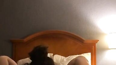 Eating out hot milf then Creampie - 2 image