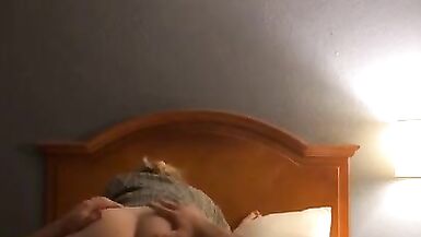 Eating out hot milf then Creampie - 7 image