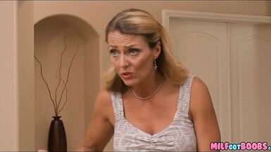 Blonde Mom excited for new Cock