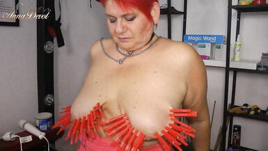BDSM - Clothespins make me horny - 10 image