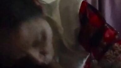 (Cock worship) my ex sucks my soul while her new bf waits in the driveway! Awesome facefuck throatpi - 5 image
