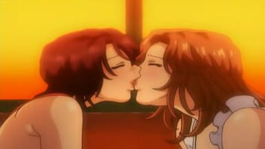 İki Azgın Kız Üçlü Aşk (Sansürsüz Hentai) - 1 image