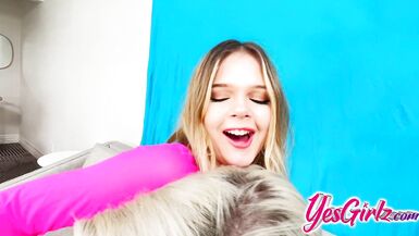 YESGIRLZ - MILF Kenzie Taylor and Tiny Coco Lovelock FUCK - 3 image