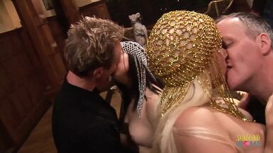 When lord Macbeth has an orgy all the busty maidens in the - 1 image