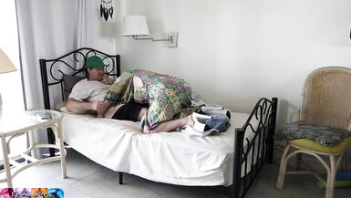Caught masturbating stepson gets a sex lesson from stepmom - 3 image