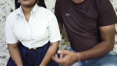 Tuition teacher fucks a girl who comes from outside the village. Hindi Audio.