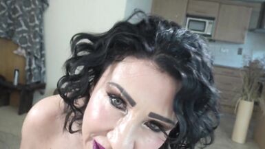Nicole DuPapillon UK's Longest Labia- Mummy Nicole finds her stepson watching Mom Porn and decides to help him cum - 8 image