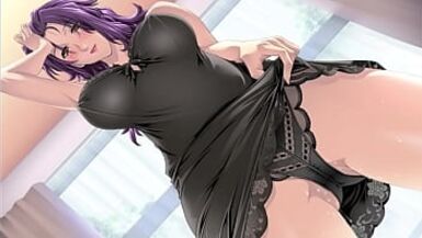 The hottest milf in the neighborhood gets tangled up with a lucky inexperienced man in new year- Hentai Sentakuya Shin-Chan Ep. 1