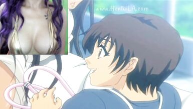 The hottest milf in the neighborhood gets tangled up with a lucky inexperienced man in new year- Hentai Sentakuya Shin-Chan Ep. 1 - 7 image