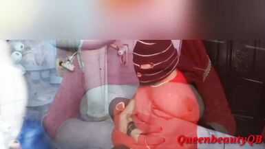 Bhabhi ko Bathroom me Ghodi banakar choda Sister in low Sex - 4 image