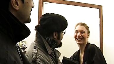 Threesome sex for a slutty and eager Italian milf sc 3