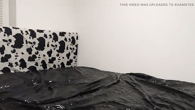 Dildo fucking with oil and big natural udders - 8 image