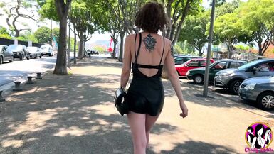 Curvy brunette fuckes hardcore with 2 cocks - 1 image