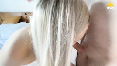 Mature MILF Vika came to a neighbor to ask for help. As a result, I got a mouthful of cum and a fucked pussy - 3 image