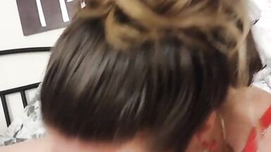 (POV) Real Amateur Milf Sucking and Jerking You Off Until You Explode In Her Hands (Real Hot) - 4 image
