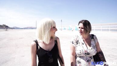 Naughty blonde Amelia is hot for a good fuck