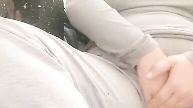 Trying to be quiet, dirty talk and cumming in my clothes  - 4 image