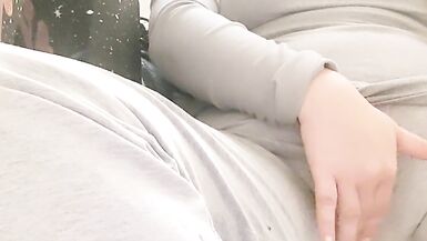 Trying to be quiet, dirty talk and cumming in my clothes  - 5 image