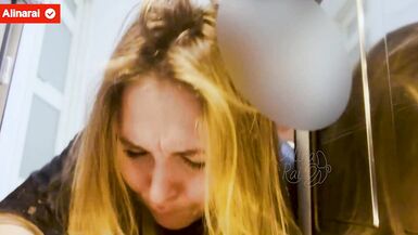 La belle-mère est restée coincée dans le lave-vaisselle, jai décidé de la baiser.